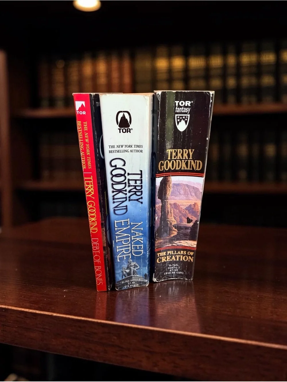 Terry Goodkind Sword of Truth Books 7–9 Bundle – Fantasy (See Description)